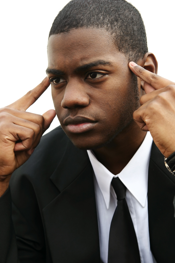 Hypnosis for Winning - Man Concentrating